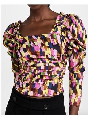 Brogger Loretta Top puff sleeve Stretch
Satin sz S